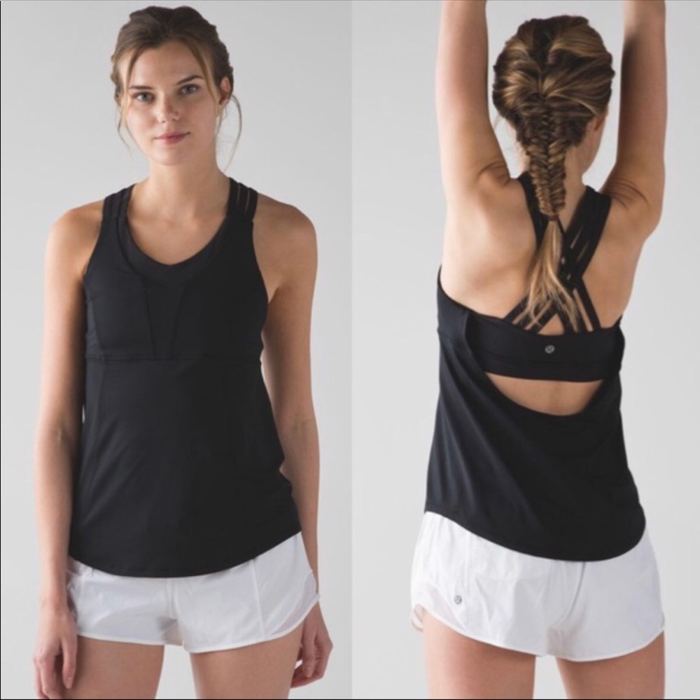 Lululemon beat the heat black size 8